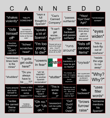 Caz's Fear Factory [EXPANDED!!] Bingo Card