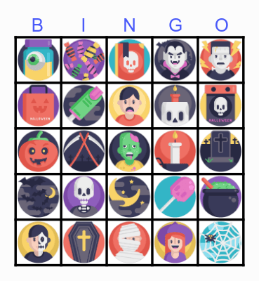 HALLOWEEN Bingo Card