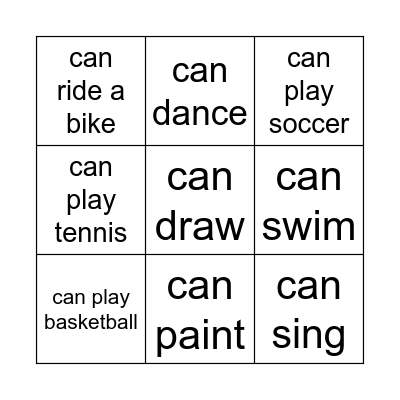 Find the classmate, who... Bingo Card