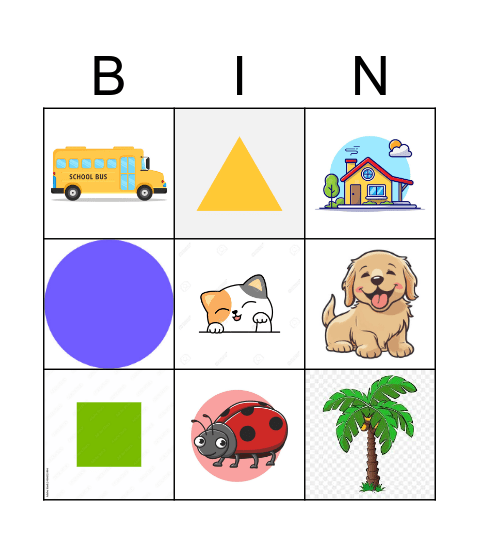Web-Search BINGO Card
