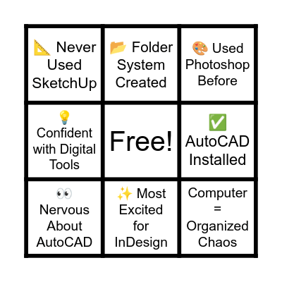 SOFTWARE BINGO Card