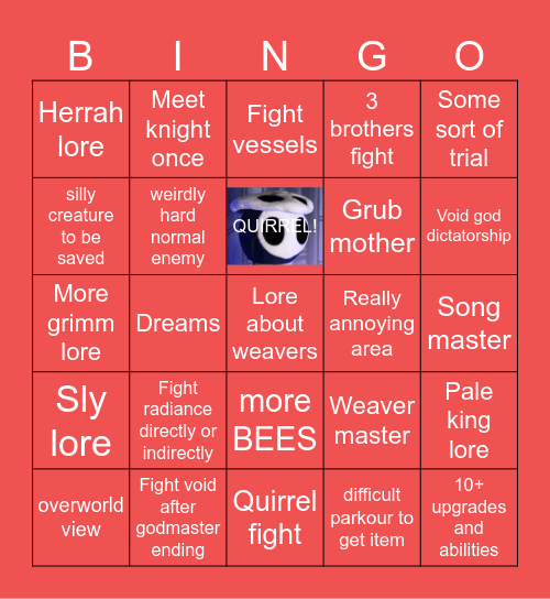 Silko Bingo Card