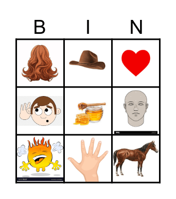Reception Bingo Card