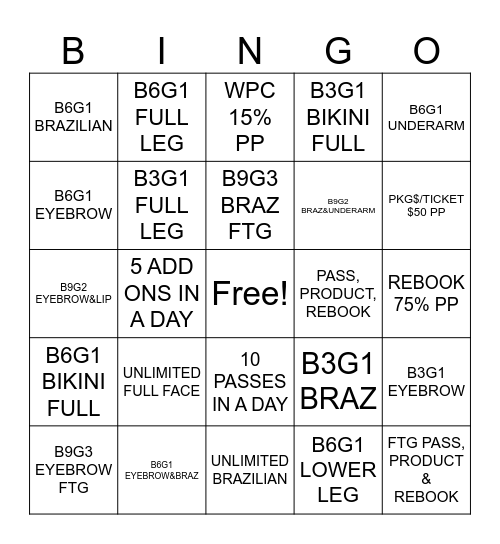 SLIPPIN INTO SEPTEMBER-GSA Bingo Card