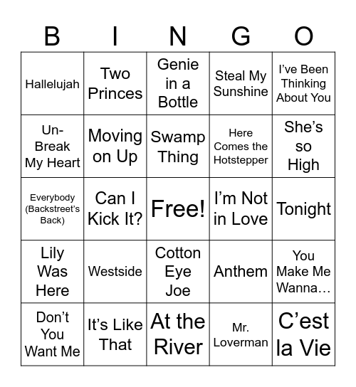31MB ROUND 3 Bingo Card