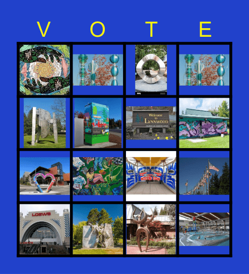 Lynnwood Loteria Bingo Card