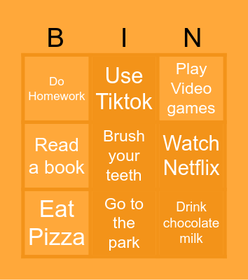 How OFTEN Bingo Card