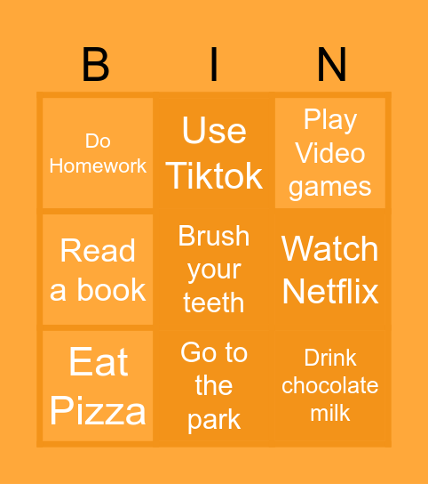 How OFTEN Bingo Card