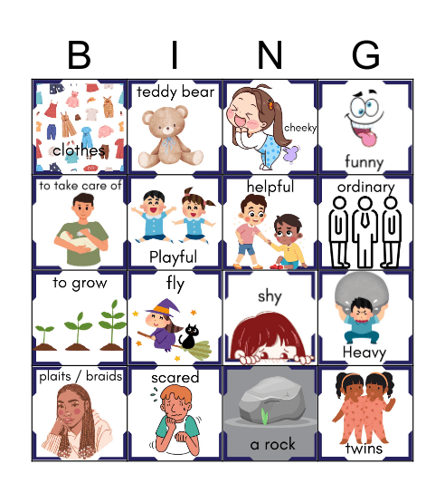 Miss Peregrine Bingo Card