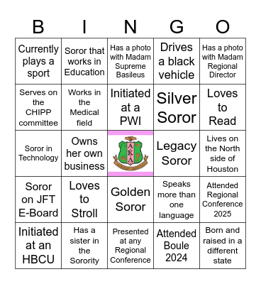 MKO Bingo Card