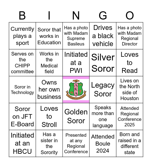 MKO Bingo Card