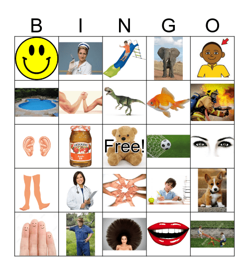 Unit1- Unit5 Bingo Card