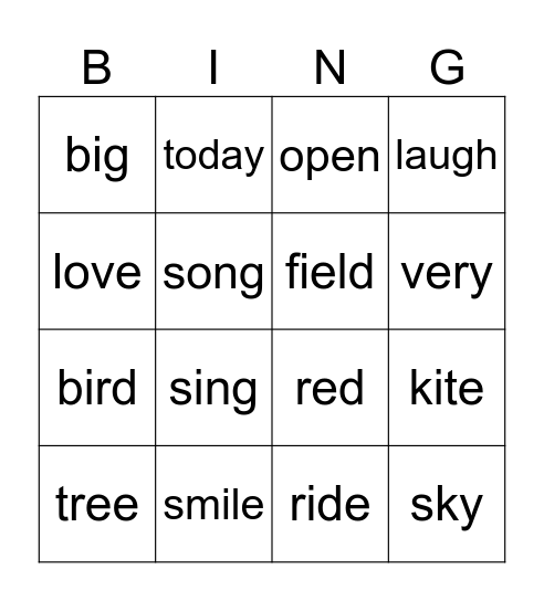 Lesson 1-2 Review Bingo Card