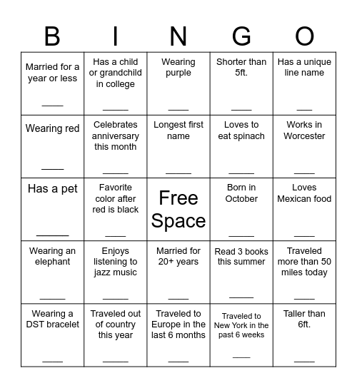 WHO ARE YOUR SORORS? Bingo Card