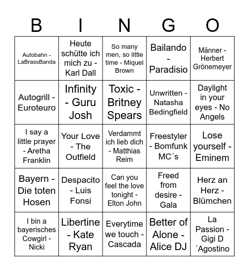 Anouk & Max Bingo Card