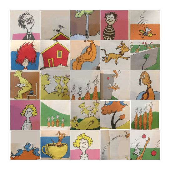 Rhyme with B-I-N-G-O Bingo Card