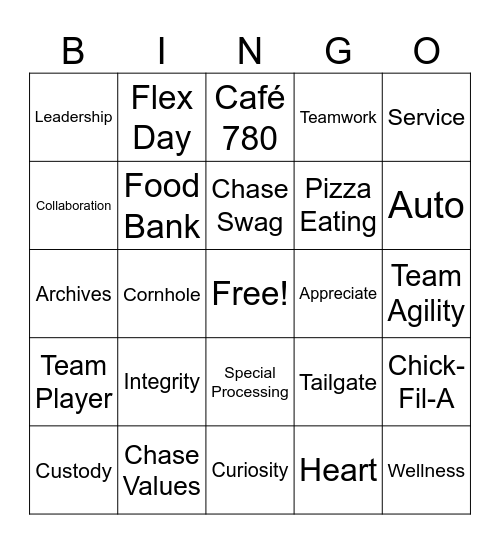 EAW 2025 Bingo Card