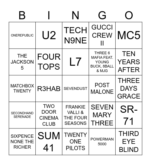 Game #2 - 6ands wi+h Num63r5 Bingo Card