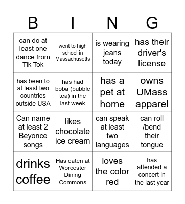 Using Black Feminist Writing Bingo Card