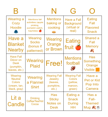 Trustech HH Bingo Card