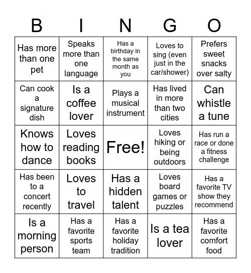 Battelle Education Team Bingo! Bingo Card