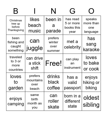 Rooted Women’s Conference Bingo Card