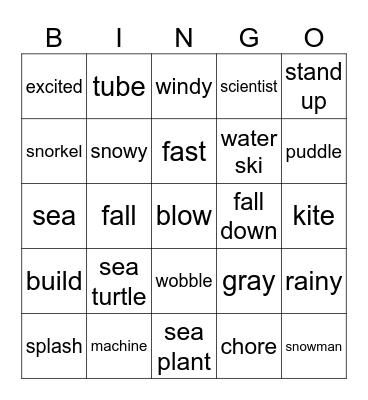 80-2 9~10 Bingo Card