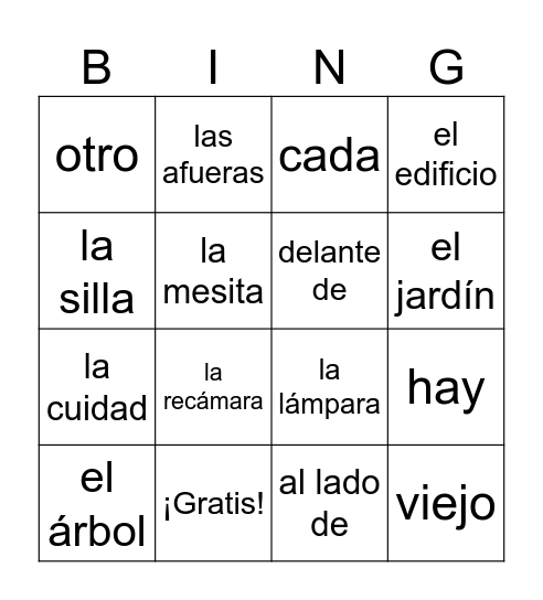 ASD: Capítulo 2 Bingo Card