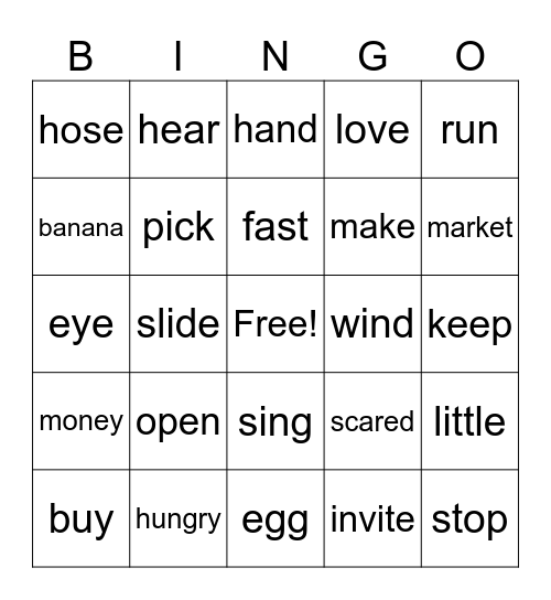 KB-7 Card Bingo Card