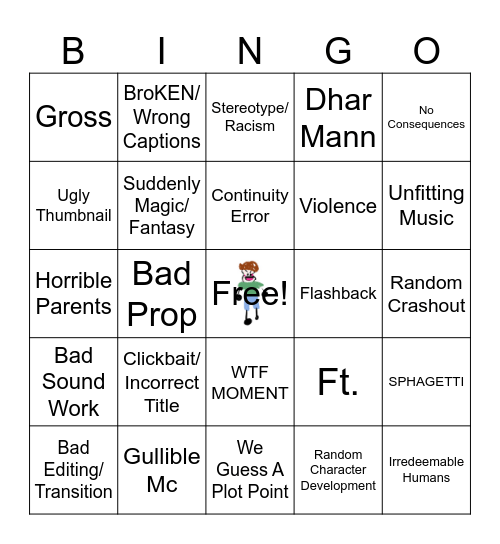 Dhar Manntis Bingus 2025 (Rasikewoh) Bingo Card