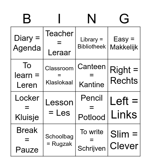 Bingo 1 Mavo Bingo Card