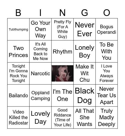 Noppers 30 år!! Bingo Card