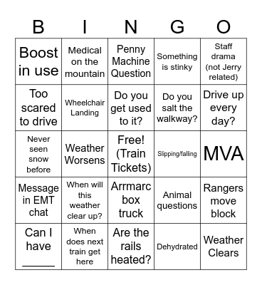 09/05/2025 Bingo Card