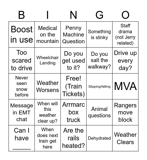 09/05/2025 Bingo Card