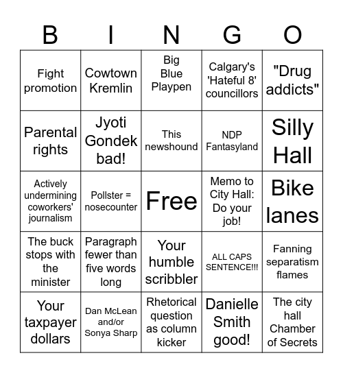 Bell-ingo Bingo Card