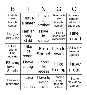 EXPEDITIONS-Getting to Know You Bingo Card
