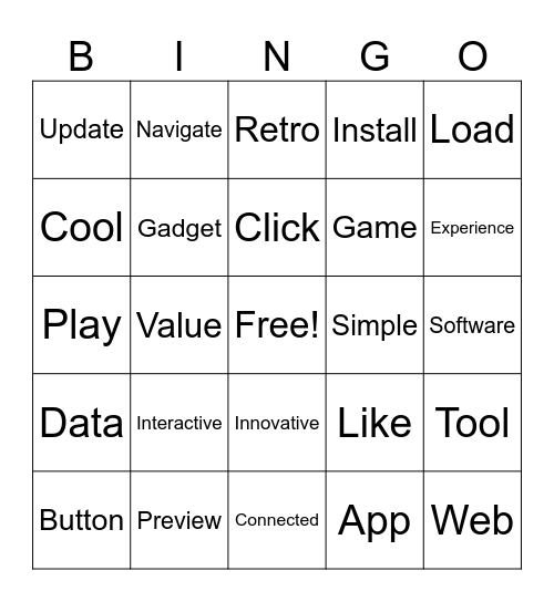 Lunch & Link Bingo Card