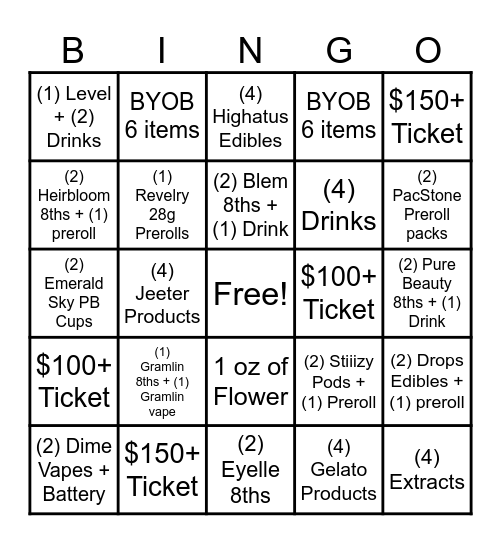Culture Bingo Card