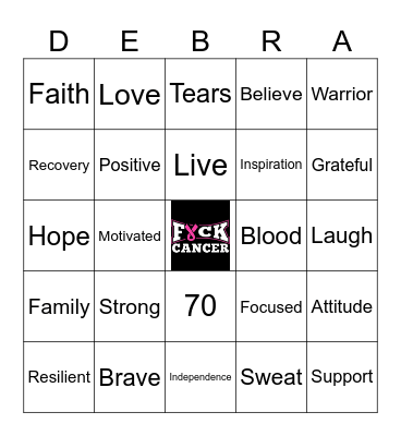Mom Bingo Card