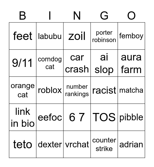 reels river Bingo Card