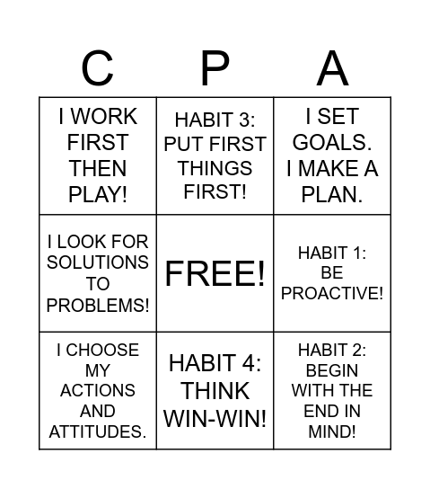 WILD ABOUT LEADERSHIP! Bingo Card