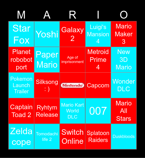 2nd Switch 2 Direct on the 1 2 Date Bingo Card