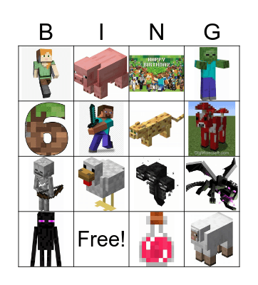 Pepíčkovo BINGO Card