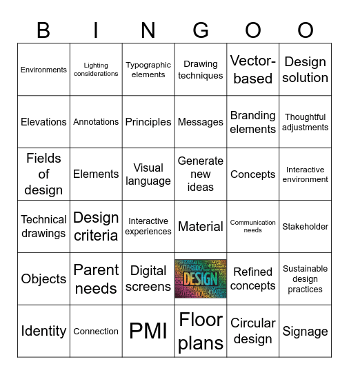 Design Bingo Card