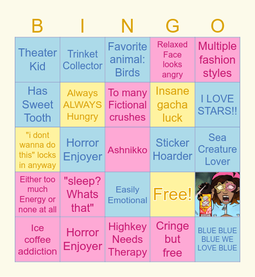 How Viocore are you Bingo Card