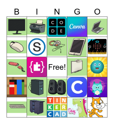TINGO - Technology Bingo Card