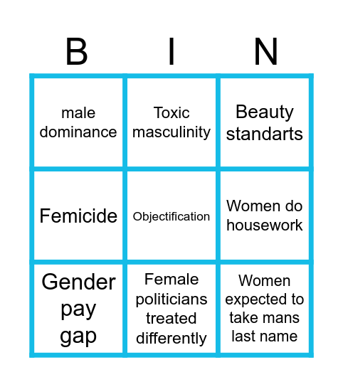 Müll Bingo Card