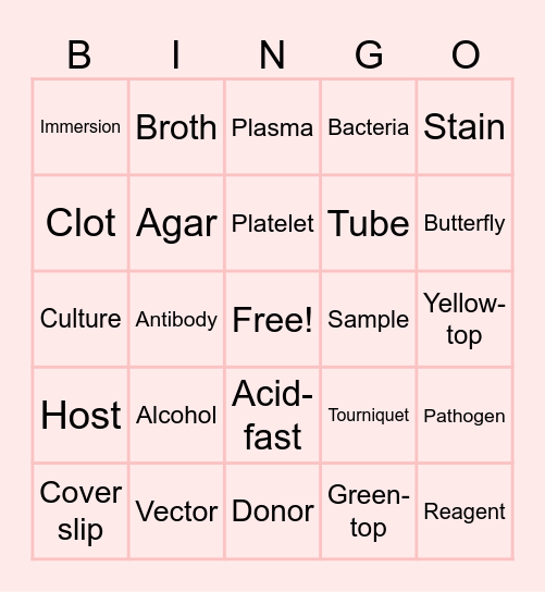 CMLS BINGO Card