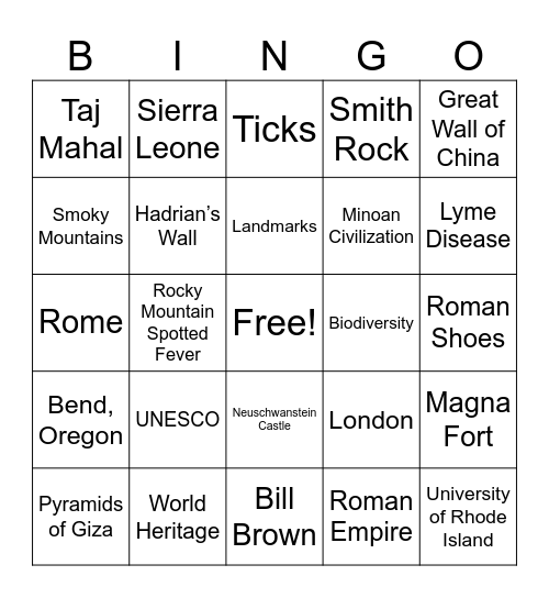 CNN 10 9/8/25 Bingo Card