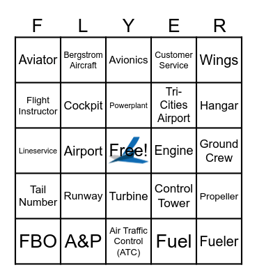Bergstrom Bingo Card